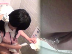 Uniform japanese urinates