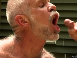 DILFs facialized by studs in cum guzzling compilation