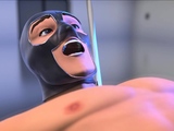 Hilarious and Crazy DOUBLE ANAL Cartoon Gay Sex!