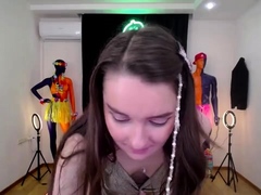 Small titted brunette amateur anal nailed at home