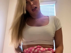 Amateur Solo Shemale Masturbation