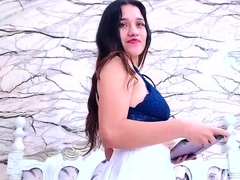 Brunette Solo Webcam Masturbation