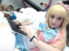 Amateur Blonde Teen Plays Solo with Toy Webcam Porn