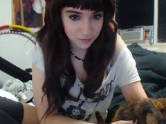 Amateur Teen Georgeus Brunette 1