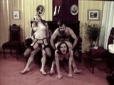 Amateur college group sex session